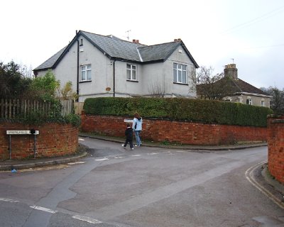Middle Street Uplands - Photographed from similar positoin in 2004